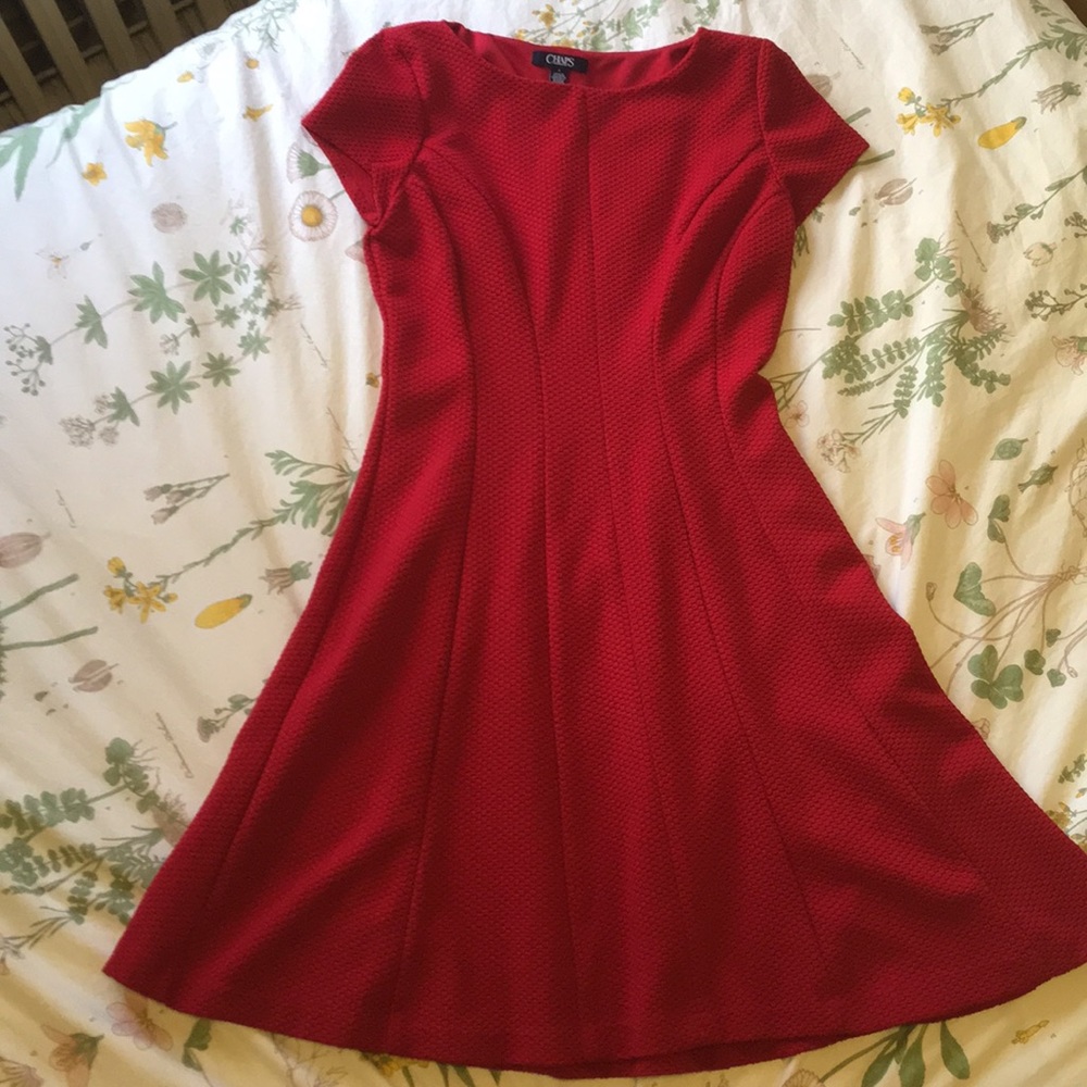 Red dress